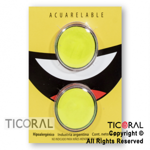 MAQUILLAJE ARTISTICO PINTAFAN FLUO AMARILLO AMARILLO 119-1 (4GR SET X 2) x 1